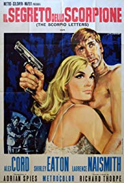 The Scorpio Letters (1967) starring Alex Cord on DVD on DVD