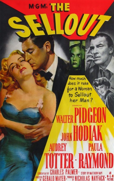 The Sellout (1952) starring Walter Pidgeon on DVD on DVD