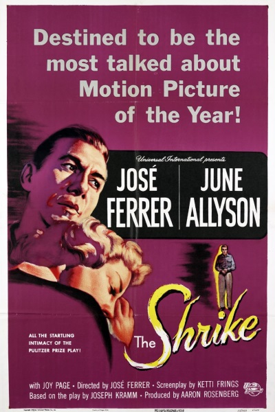 The Shrike (1955) starring José Ferrer on DVD on DVD