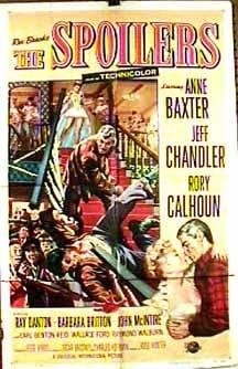 The Spoilers (1955) starring Anne Baxter on DVD on DVD