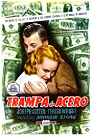 The Steel Trap (1952) starring Joseph Cotten on DVD on DVD