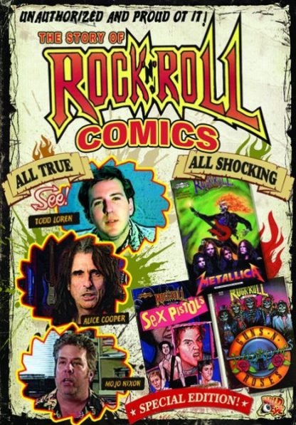 The Story of Rock 'n' Roll Comics (2005) starring Alice Cooper on DVD on DVD