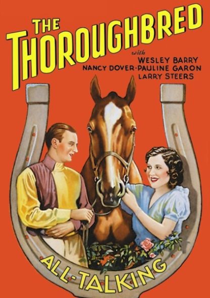 The Thoroughbred (1930) starring Wesley Barry on DVD on DVD