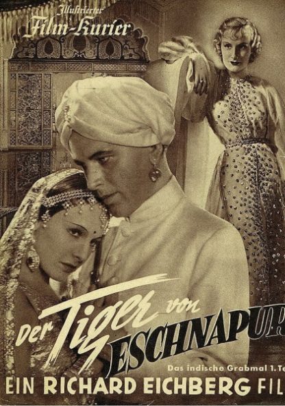 The Tiger of Eschnapur (1938) with English Subtitles on DVD on DVD