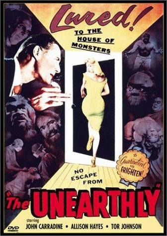 The Unearthly (1957) starring John Carradine on DVD on DVD