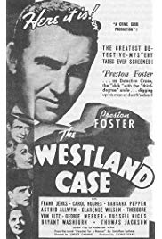 The Westland Case (1937) starring Preston Foster on DVD on DVD