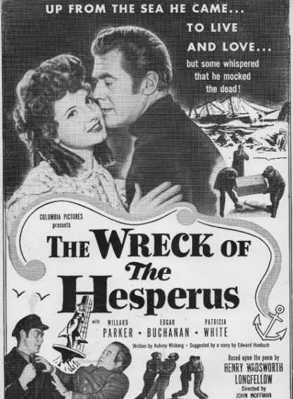The Wreck of the Hesperus (1948) starring Willard Parker on DVD on DVD