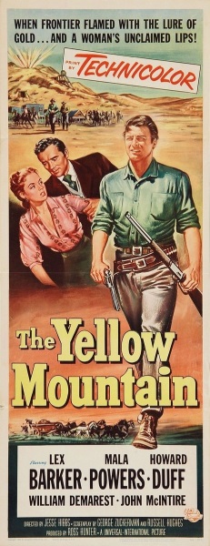 The Yellow Mountain (1954) starring Lex Barker on DVD on DVD