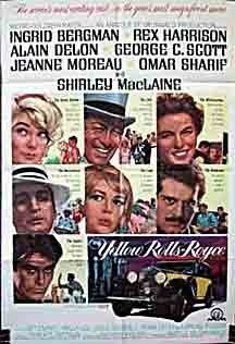 The Yellow Rolls-Royce (1964) starring Ingrid Bergman on DVD on DVD