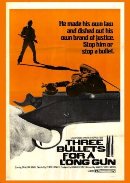 Three Bullets... for a Long Gun (1971) starring Beau Brummell on DVD on DVD