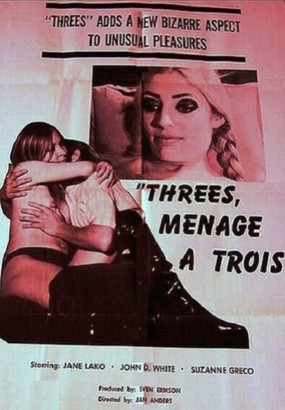 Threes (1968) starring Jane Lako on DVD on DVD