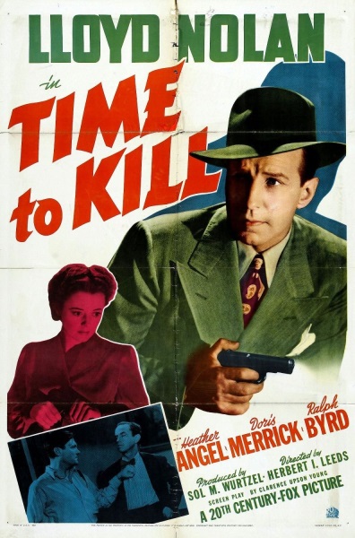 Time to Kill (1942) starring Lloyd Nolan on DVD on DVD