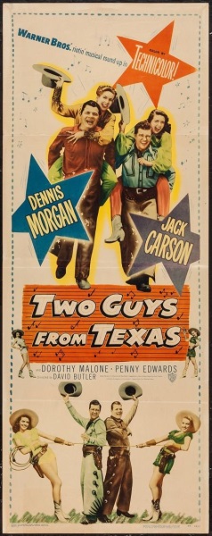 Two Guys from Texas (1948) starring Dennis Morgan on DVD on DVD