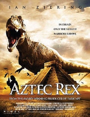 Tyrannosaurus Azteca (2007) starring Ian Ziering on DVD on DVD