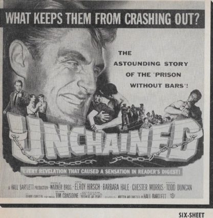 Unchained (1955) starring Elroy 'Crazylegs' Hirsch on DVD on DVD