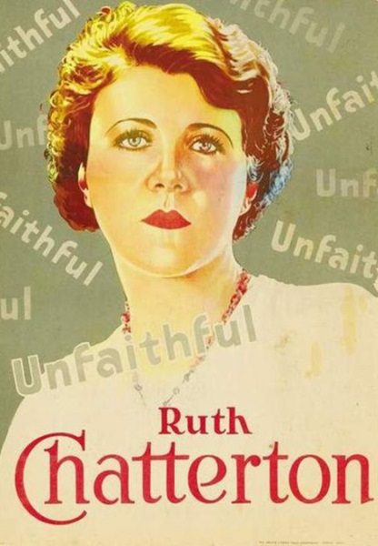 Unfaithful (1931) starring Ruth Chatterton on DVD on DVD