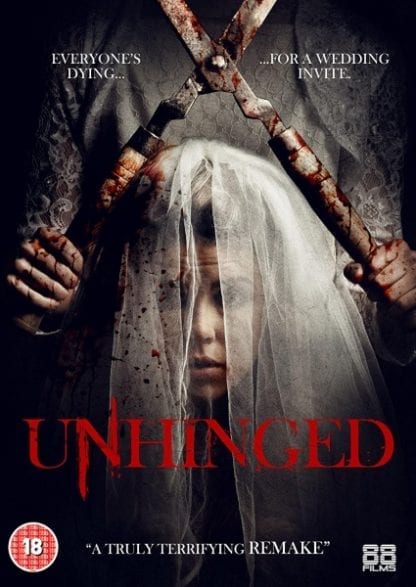 Unhinged (2017) starring Kate Lister on DVD