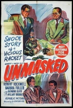 Unmasked (1950) starring Robert Rockwell on DVD on DVD