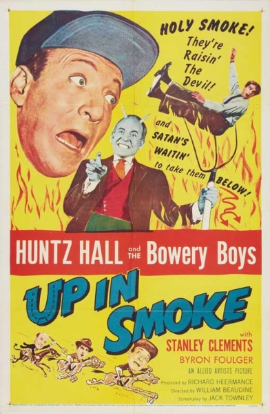 Up in Smoke (1957) starring Huntz Hall on DVD on DVD