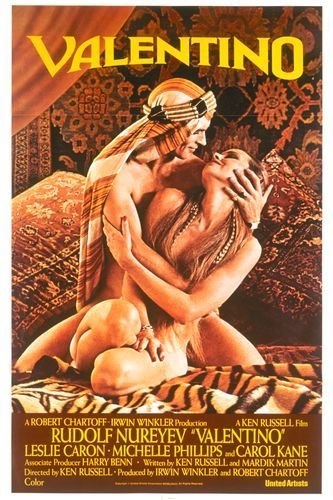 Valentino (1977) starring Rudolf Nureyev on DVD on DVD