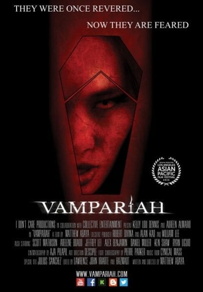 Vampariah (2016) starring Aureen Almario on DVD