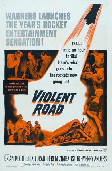 Violent Road (1958) starring Brian Keith on DVD on DVD