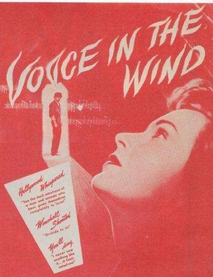 Voice in the Wind (1944) starring Francis Lederer on DVD on DVD