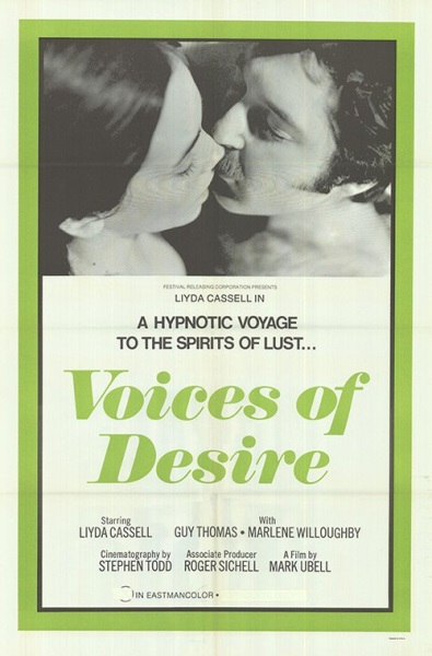 Voices of Desire (1972) starring Sandra Peabody on DVD on DVD