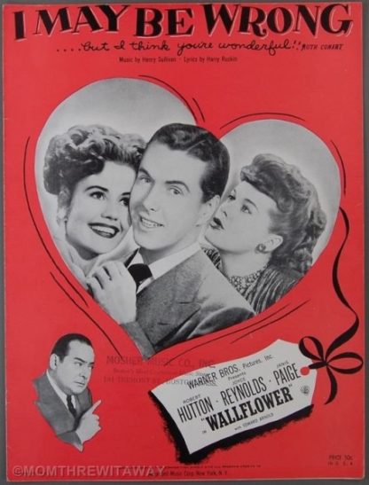 Wallflower (1948) starring Robert Hutton on DVD on DVD