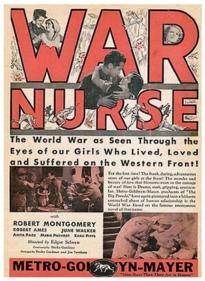 War Nurse (1930) with English Subtitles on DVD DVD War Nurse (1930) with English Subtitles on DVD