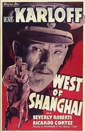 West of Shanghai (1937) starring Boris Karloff on DVD on DVD