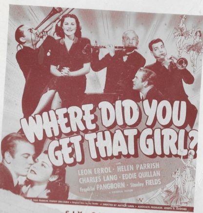 Where Did You Get That Girl? (1941) starring Leon Errol on DVD on DVD