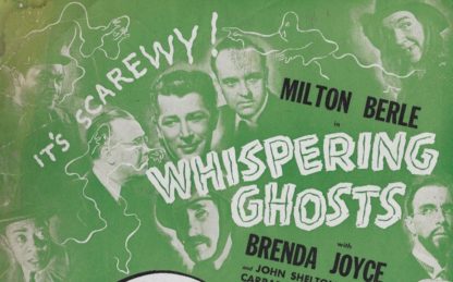 Whispering Ghosts (1942) starring Milton Berle on DVD on DVD