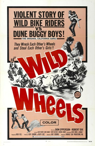 Wild Wheels (1969) starring Don Epperson on DVD on DVD