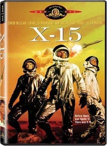 X-15 (1961) starring David McLean on DVD on DVD